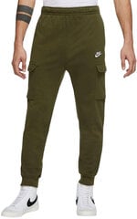 Мужские штаны Nike M Nsw Club Ft Cargo Pant Khaki CZ9954 326 CZ9954 326/L-T цена и информация | Nike Одежда, обувь и аксессуары | kaup24.ee