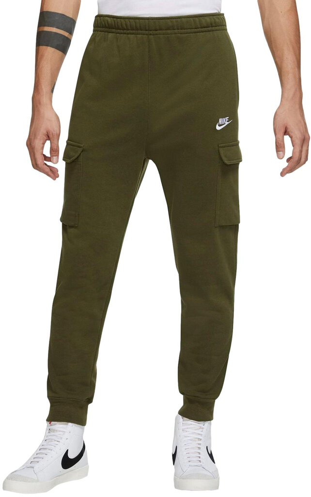 Nike Püksid M Nsw Club Ft Cargo Pant Khaki CZ9954 326 CZ9954 326/L-T hind ja info | Meeste spordiriided | kaup24.ee