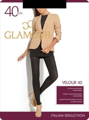 Колготки для женщин Glamour Velour 40 DEN, серые цена и информация | Kолготки | kaup24.ee