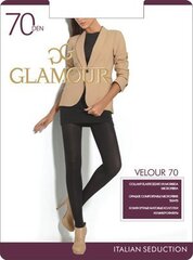 Naiste sukkpüksid Glamour Velour 70 Den, hall цена и информация | Колготки | kaup24.ee