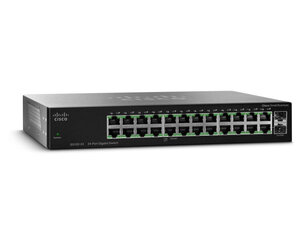 Cisco SG112-24 Unmanaged L2 Gigabit Ethernet (10/100/1000) 1U Black цена и информация | Коммутаторы (Switch) | kaup24.ee