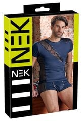 Мужская прозрачная футболка Svenjoyment 2XL, черная цена и информация | Сексуальное бельё для мужчин | kaup24.ee