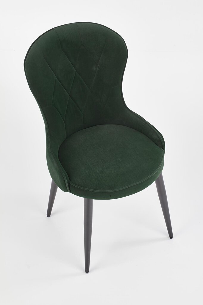 2 tooli komplekt Halmar K366, tumeroheline цена и информация | Söögilaua toolid, köögitoolid | kaup24.ee