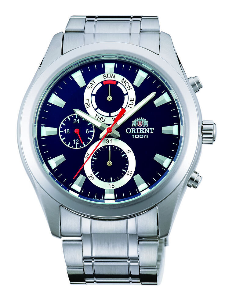 Meeste käekell Orient Sporty Quartz FUY07001D0 hind ja info | Meeste käekellad | kaup24.ee