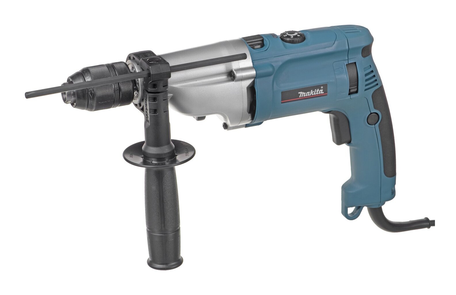 Makita HP2071J drill Keyless 2900 RPM Black,Blue,Silver 2.5 kg цена и информация | Akutrellid, kruvikeerajad | kaup24.ee