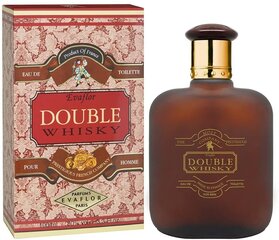 Tualettvesi Evaflor Double Whisky for men EDT, meestele 100 ml hind ja info | Meeste parfüümid | kaup24.ee