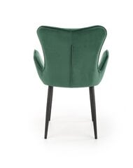 Комплект из 2 стульев Halmar K427, темно-зеленый цвет цена и информация | Стулья для кухни и столовой | kaup24.ee