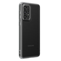 Samsung EF-QA336TBEGWW Soft läbipaistev ümbris telefonile Samsung Galaxy A33, must hind ja info | Telefoni kaaned, ümbrised | kaup24.ee