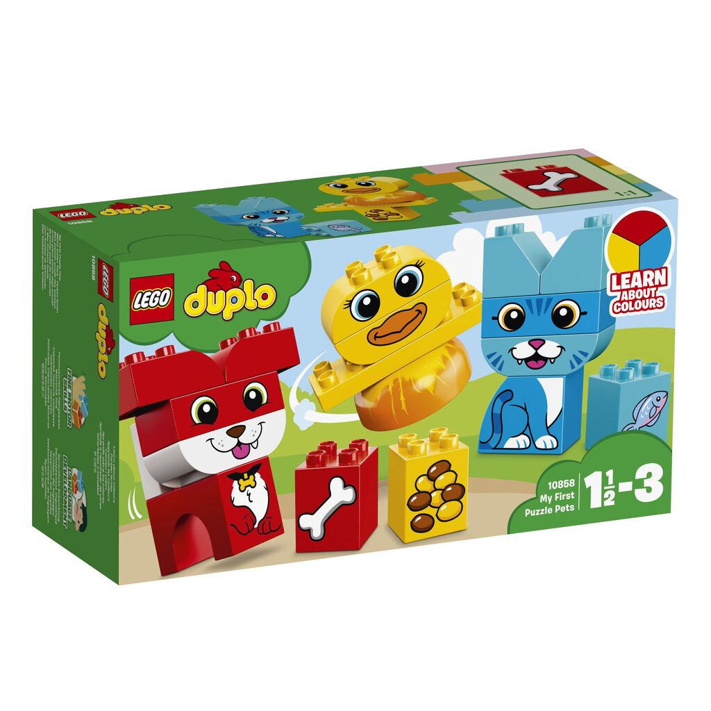 10858 LEGO® DUPLO Minu esimene lemmikloomade pusle hind ja info | Klotsid ja konstruktorid | kaup24.ee