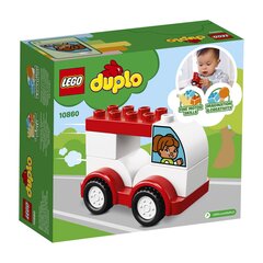 Конструктор 10860 Lego® Duplo Мой первый гоночный автомобиль цена и информация | Конструкторы и кубики | kaup24.ee