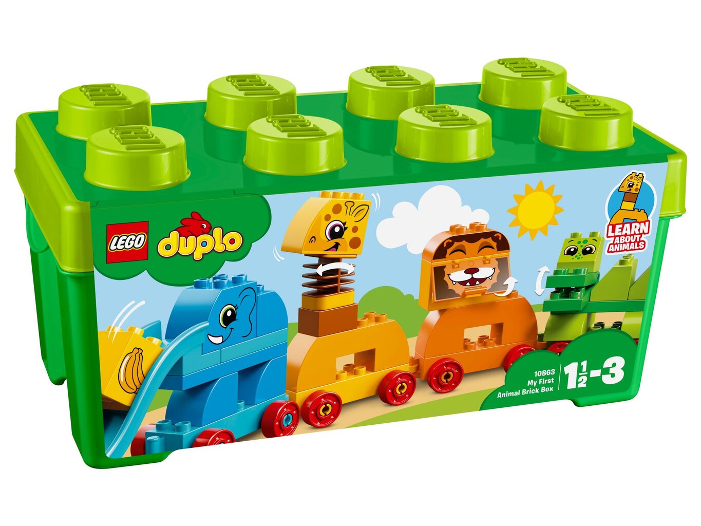 10863 LEGO® DUPLO Minu esimene lemmikloomaklotside kast цена и информация | Klotsid ja konstruktorid | kaup24.ee