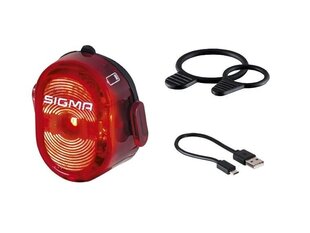 Valguskomplekt, SIGMA Aura 80 + Nugget II USB hind ja info | Jalgratta tuled ja helkurid | kaup24.ee