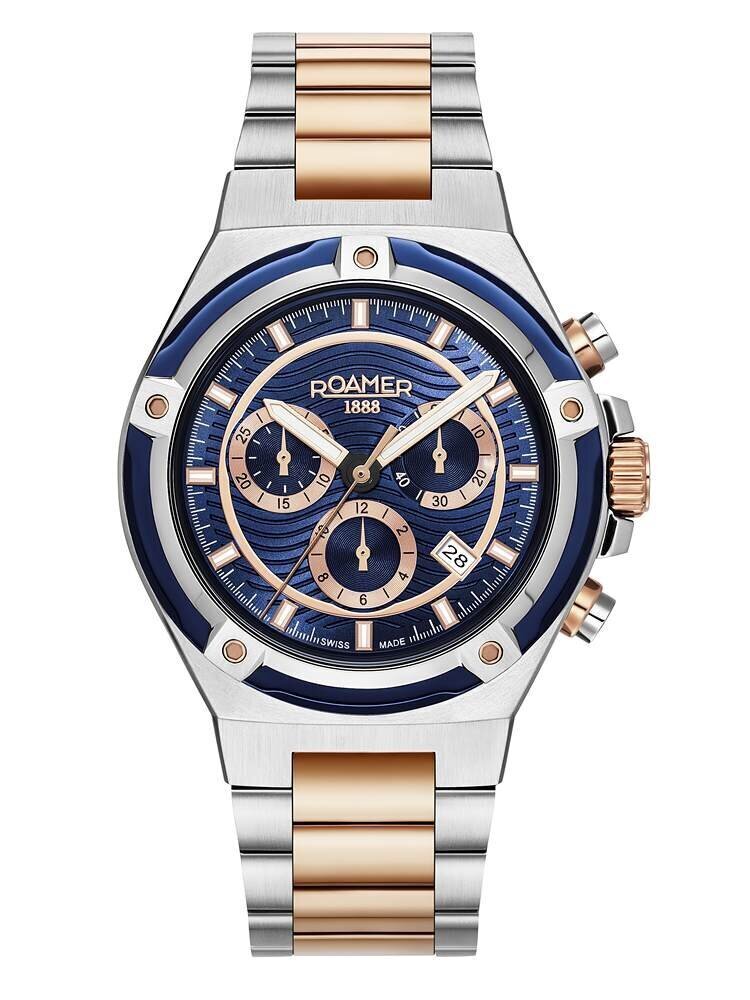 Meeste käekell Roamer Tempomaster Chrono 221837 49 45 20 hind ja info | Meeste käekellad | kaup24.ee