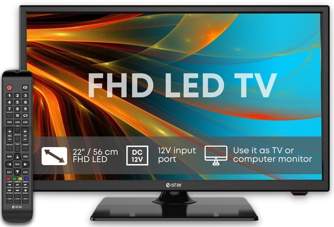 eStar LEDTV22R1T2 hind ja info | Telerid | kaup24.ee