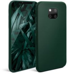 Силиконовый Чехол Moozy Minimalist для Huawei Mate 20 Pro – Тонкий и матовый чехол из силикона TPU, темно-зеленый цена и информация | Чехлы для телефонов | kaup24.ee