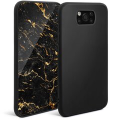 Силиконовый Чехол Moozy Minimalist для Xiaomi Poco X3 Pro, Xiaomi Poco X3 NFC, Xiaomi Poco X3 – Тонкий и матовый чехол из силикона TPU, черный цена и информация | Чехлы для телефонов | kaup24.ee