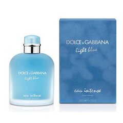 Meeste parfüüm Dolce Gabbana Light Blue Eau Intense Pour Homme EDP, 200 ml hind ja info | Meeste parfüümid | kaup24.ee