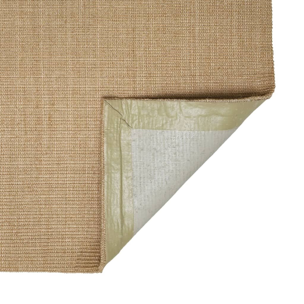 vidaXL vaip, naturaalne sisal, 80 x 100 cm hind ja info | Vaibad | kaup24.ee