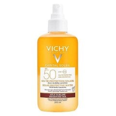 Päikesekaitsekreem Vichy Capital Soleil SPF 50 - Protective spray with beta-carotene, 200 ml hind ja info | Päikesekreemid | kaup24.ee