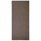 vidaXL vaip naturaalne sisal 66x350 cm, pruun hind ja info | Vaibad | kaup24.ee