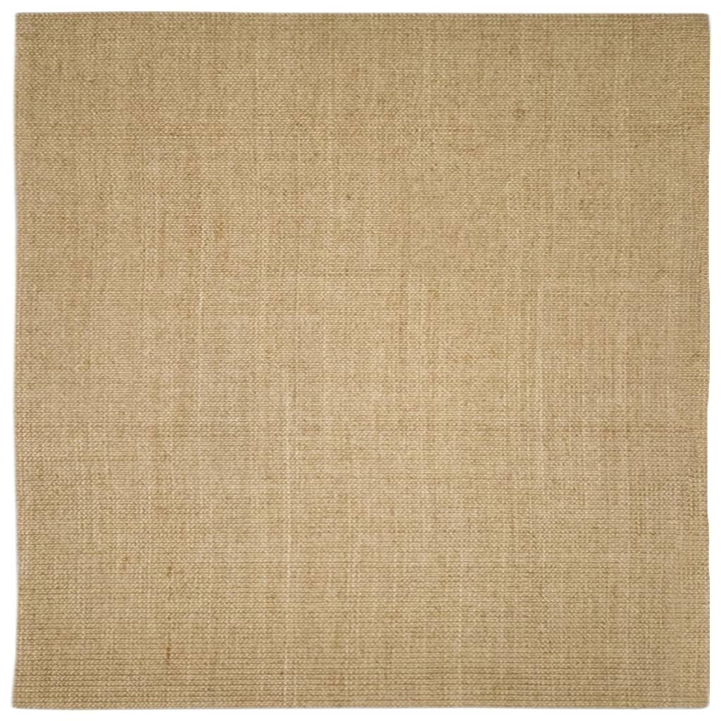 vidaXL vaip naturaalne sisal 100x100 cm hind ja info | Vaibad | kaup24.ee