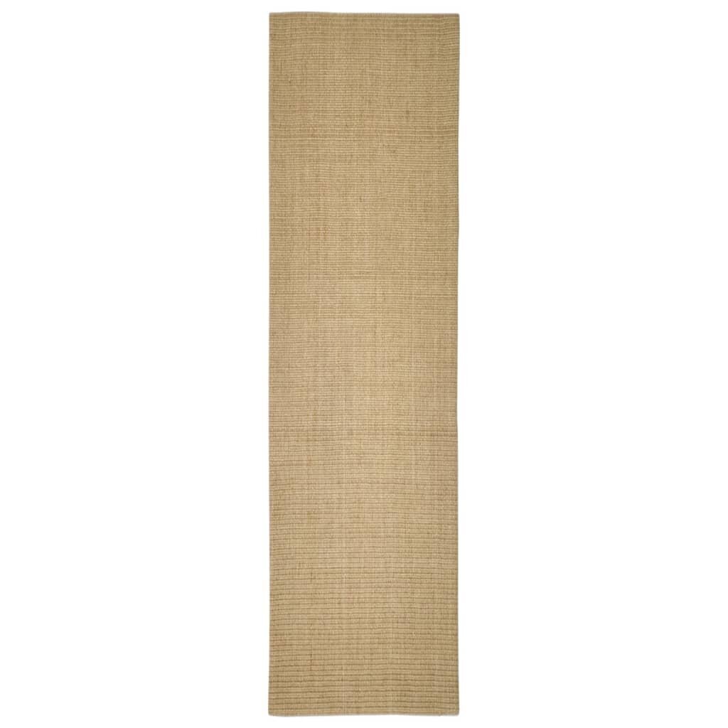 vidaXL vaip naturaalne sisal 80x300 cm hind ja info | Vaibad | kaup24.ee