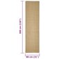 vidaXL vaip naturaalne sisal 80x300 cm hind ja info | Vaibad | kaup24.ee