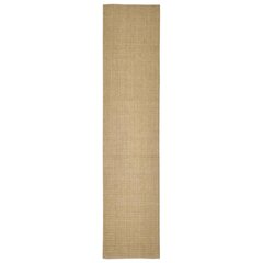 vidaXL vaip, naturaalne sisal, 66 x 300 cm hind ja info | Vaibad | kaup24.ee