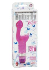 Вибратор Butterfly Kiss, розовый     цена и информация | CalExotics Вибраторы, мастурбаторы и др. | kaup24.ee