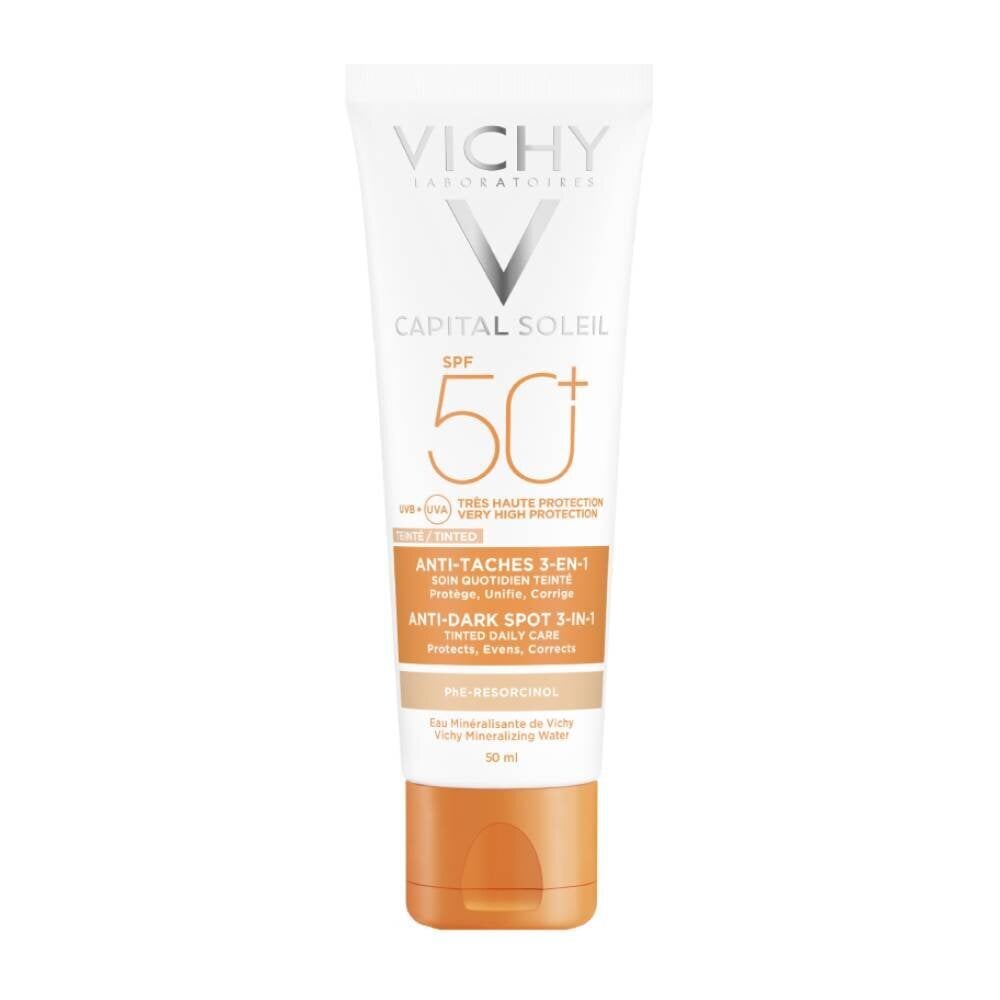 Näokreem Vichy Protective cream against pigment spots SPF 50+ Idéal Soleil, 50 ml цена и информация | Näokreemid | kaup24.ee