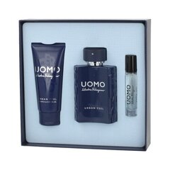 Meeste komplekt Salvatore Ferragamo Uomo Urban Feel Set EDT 100 ml + EDT 10 ml + Shower gel 100 ml hind ja info | Meeste parfüümid | kaup24.ee