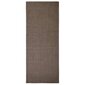 vidaXL vaip, naturaalne sisal, 80 x 200 cm, pruun hind ja info | Vaibad | kaup24.ee