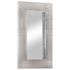 vidaXL lennuki stiilis peegel, 80 x 50 cm, metall цена и информация | Подвесные зеркала | kaup24.ee