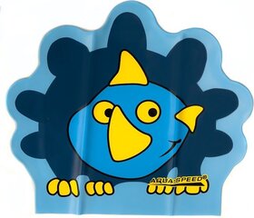 Плавательная шапочка Aqua-Speed Zoo Latex Dino 116, синий цена и информация | Шапочки для плавания | kaup24.ee