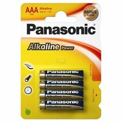 Battery panasonic aaa 12x4 цена и информация | Батарейки | kaup24.ee