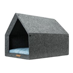 Rexproduct lemmiklooma pesa Kennel, M, hall/sinine цена и информация | Лежаки, домики | kaup24.ee