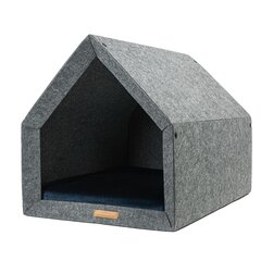 Rexproduct lemmiklooma pesa Kennel, M, hall/sinine цена и информация | Лежаки, домики | kaup24.ee