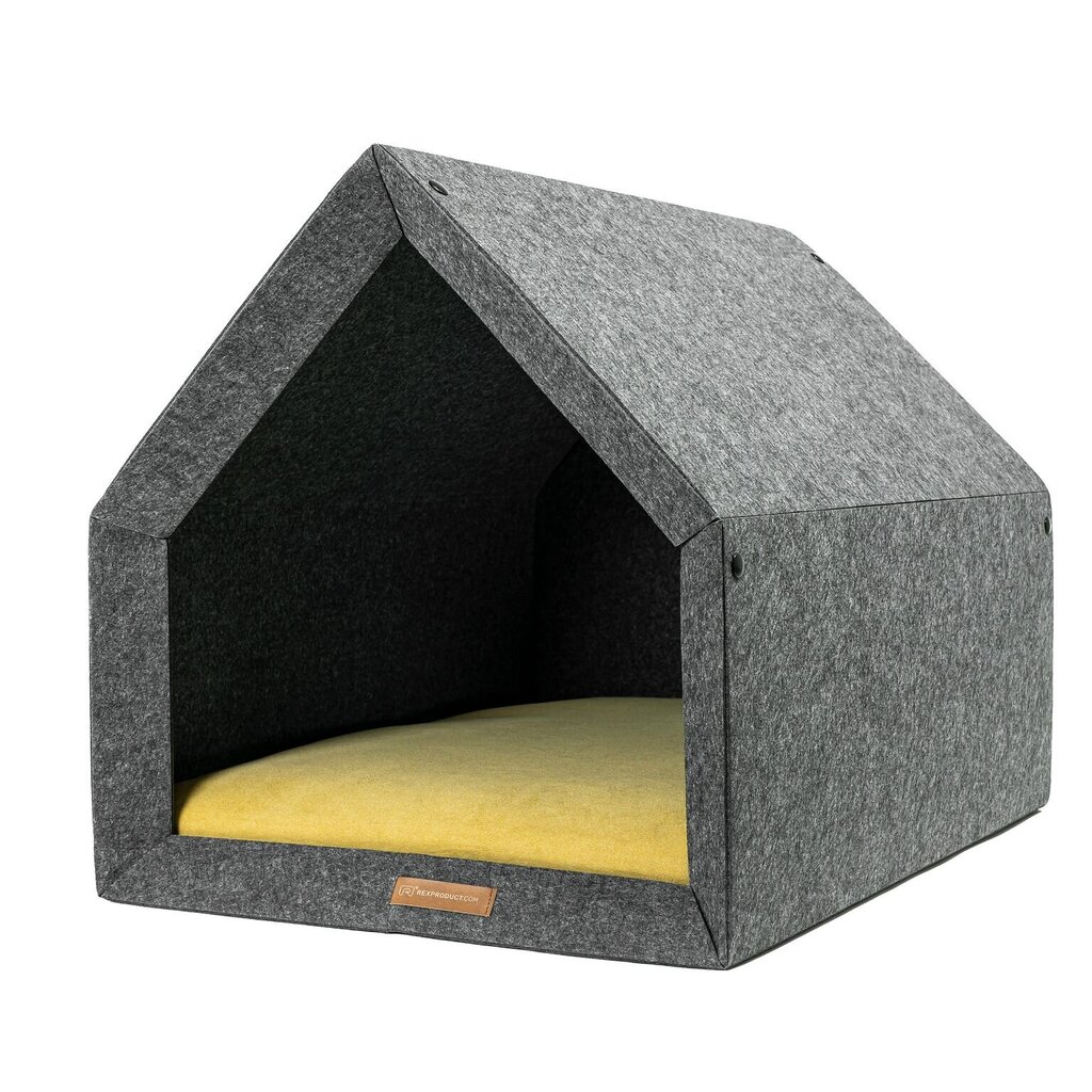 Rexproduct lemmiklooma pesa Kennel, S, hall/kollane цена и информация | Pesad, padjad | kaup24.ee