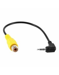 Adapter Aux 2,5 mm RCA Female цена и информация | Автомобильные электропринадлежности 12V | kaup24.ee