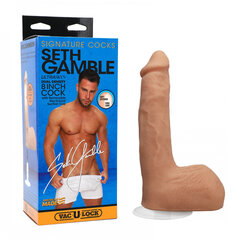 Seth Gamble Dildo koos Vac-U-Lockiga hind ja info | Dildod | kaup24.ee