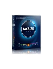 Презервативы MY SIZE PRO CONDOMS, 57 мм, 3 шт. цена и информация | Презервативы | kaup24.ee