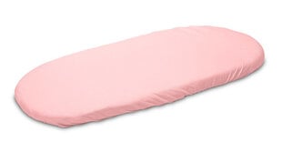 Детский лист Sensillo Джерси 75x35, розовый цена и информация | Сетки для кроватей | kaup24.ee