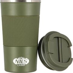 Чашка-термос Nils Camp NCC09, зеленая цена и информация | Термосы, термокружки | kaup24.ee