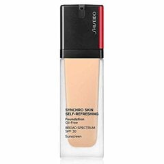 Jumestuskreem Shiseido Synchro Skin Self-Refreshing Foundation SPF 30 - Long-lasting makeup, 30 ml, 220 Linen #F4CFA5 цена и информация | Пудры, базы под макияж | kaup24.ee