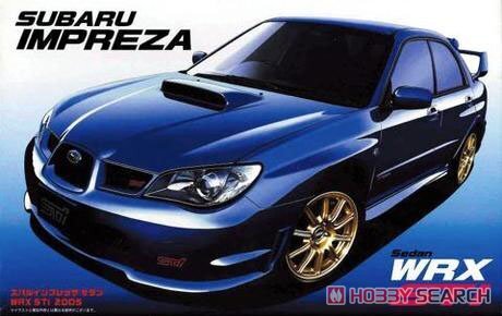 Liimitav mudel Fujimi ID-83 Subaru (GH-GDB) New Impreza Sedan WRX STi 1/24, 36694 hind ja info | Liimitavad mudelid | kaup24.ee