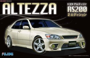 Сборная модель для склеивания Fujimi ID-27 Toyota Altezza RS200 Z Edition w/Window Frame Masking Seal 1/24, 39503 цена и информация | Склеиваемые модели | kaup24.ee