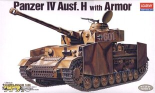 Модель для склеивания Academy 13233 GERMAN PANZER IV H W/ARMOR 1/35 цена и информация | Склеиваемые модели | kaup24.ee