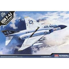 Сборная модель Academy 12529 USN F-4J VF-84 Jolly Rogers 1/72 цена и информация | Склеиваемые модели | kaup24.ee