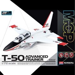 Liimitav mudel Academy 12519 ROKAF T-50 ADVANCED TRAINER mõõtkavas 1/72 hind ja info | Liimitavad mudelid | kaup24.ee