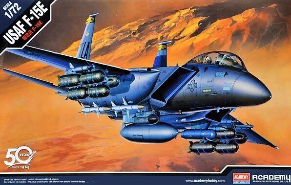 Liimitav mudel Academy 12478 F-15E 1/72 hind ja info | Liimitavad mudelid | kaup24.ee